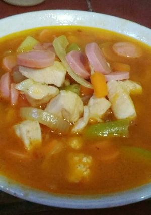 Foto resep Sup Merah yummy