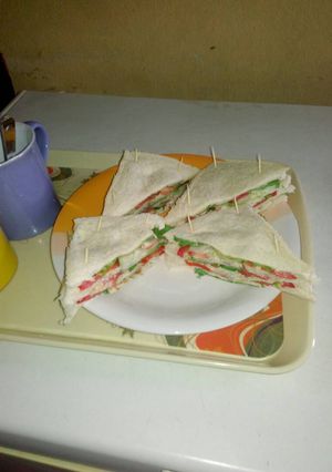 A picture of Club sandwish.