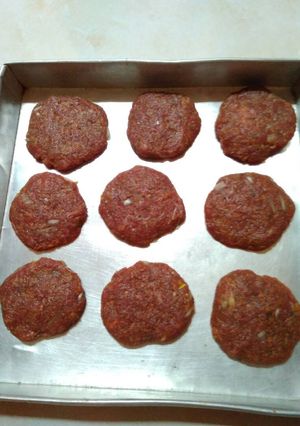 Foto resep Daging burger/patty beef burger