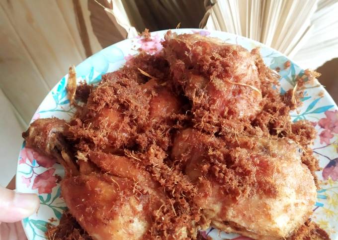 Resep Ayam Serundeng Ala Chef Devina Hermawan Oleh Ibuk Kanzia Cookpad