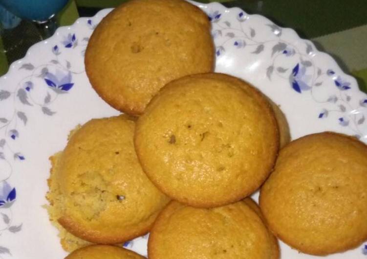 Easiest Way to Make Yummy Vanilla flavoured queen cakes