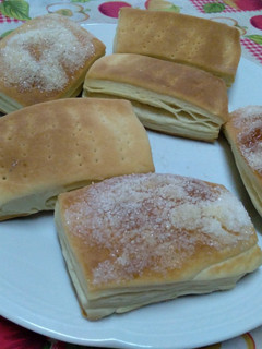 Una foto de Tortitas de manteca de hojas 🧉😜