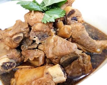 Fresh, Make Recipe Braised Spare Ribs with Galangal Restaurant Style