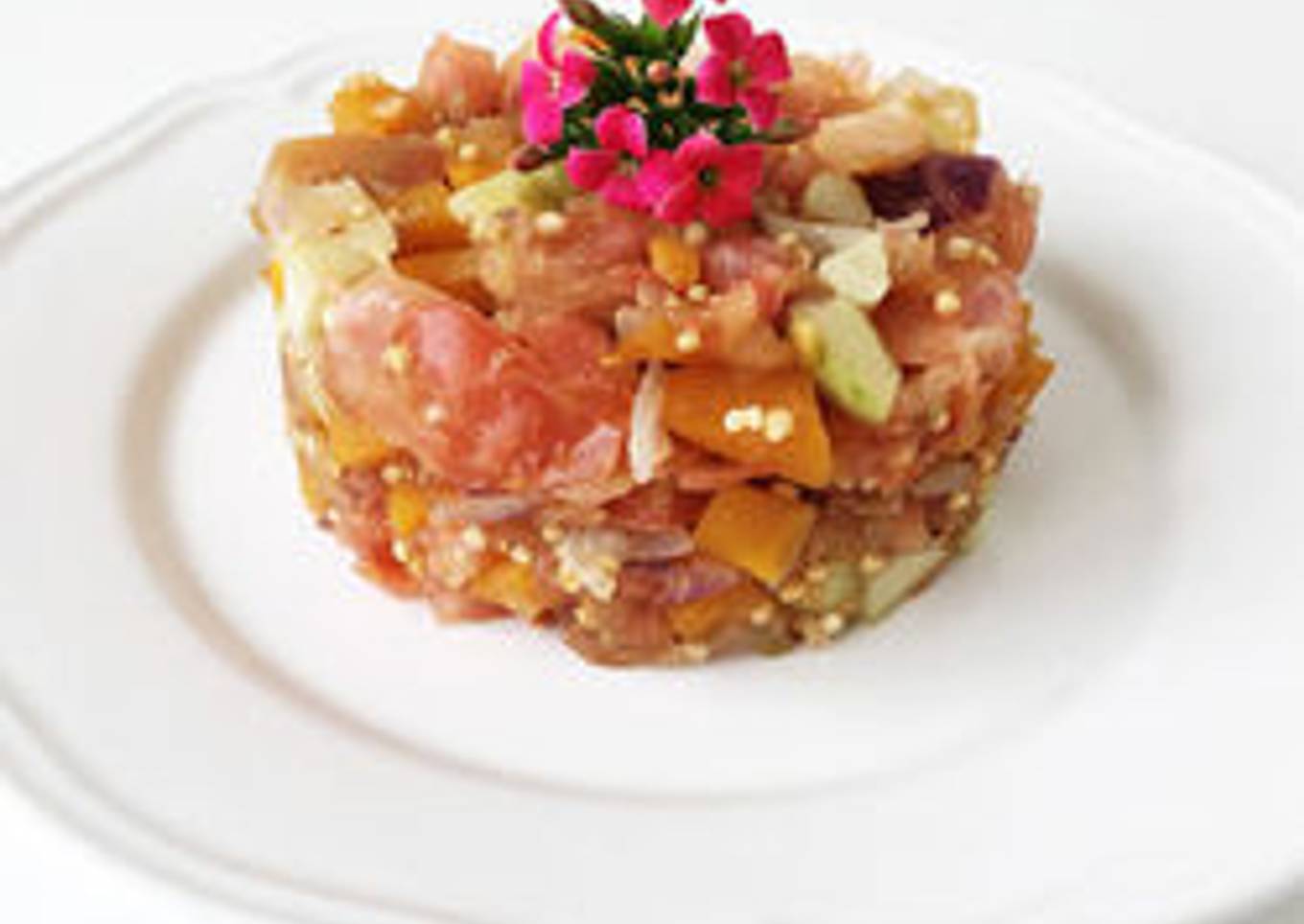 Tartar con Quinoa