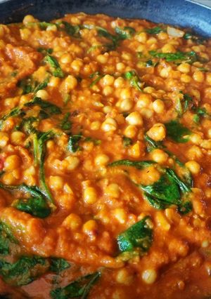 Φωτογραφία της συνταγής Vegetarian curry με ρεβίθια