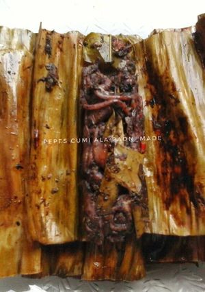 Foto resep Pepes cumi (pesan kenus)