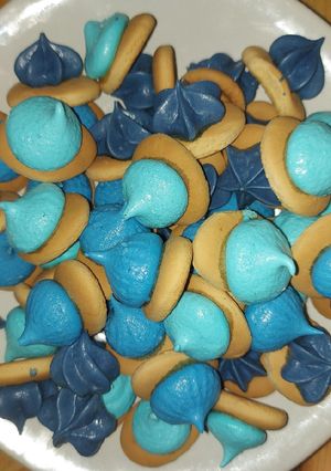 Una foto de Galletas con merengue