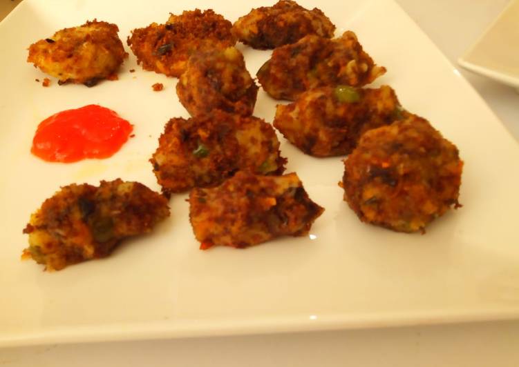 Recipe of Perfect Veg croquettes