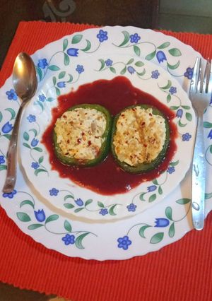A picture of Paneer in plum sauce.