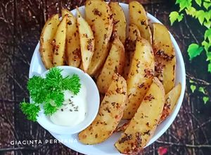 Foto resep Baked Potato mix herb