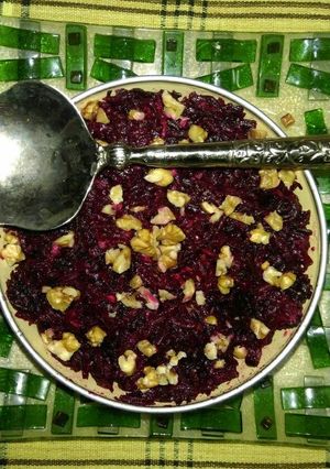 A picture of Gingerly Beet Salad.