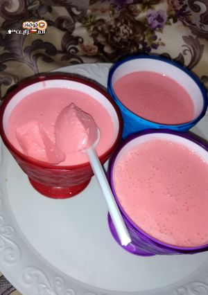 صورة لوصفة زبادي للأطفال. 😋