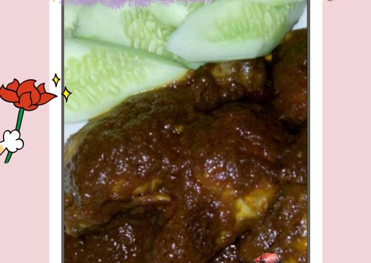 22.Rendang Ayam istimewa