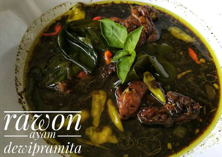 Resep Rawon ayam, Menggugah Selera