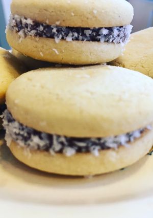 Una foto de Alfajores de dulce de leche