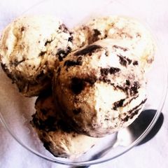 A picture of Homemade Cookies n Cream Icecream.