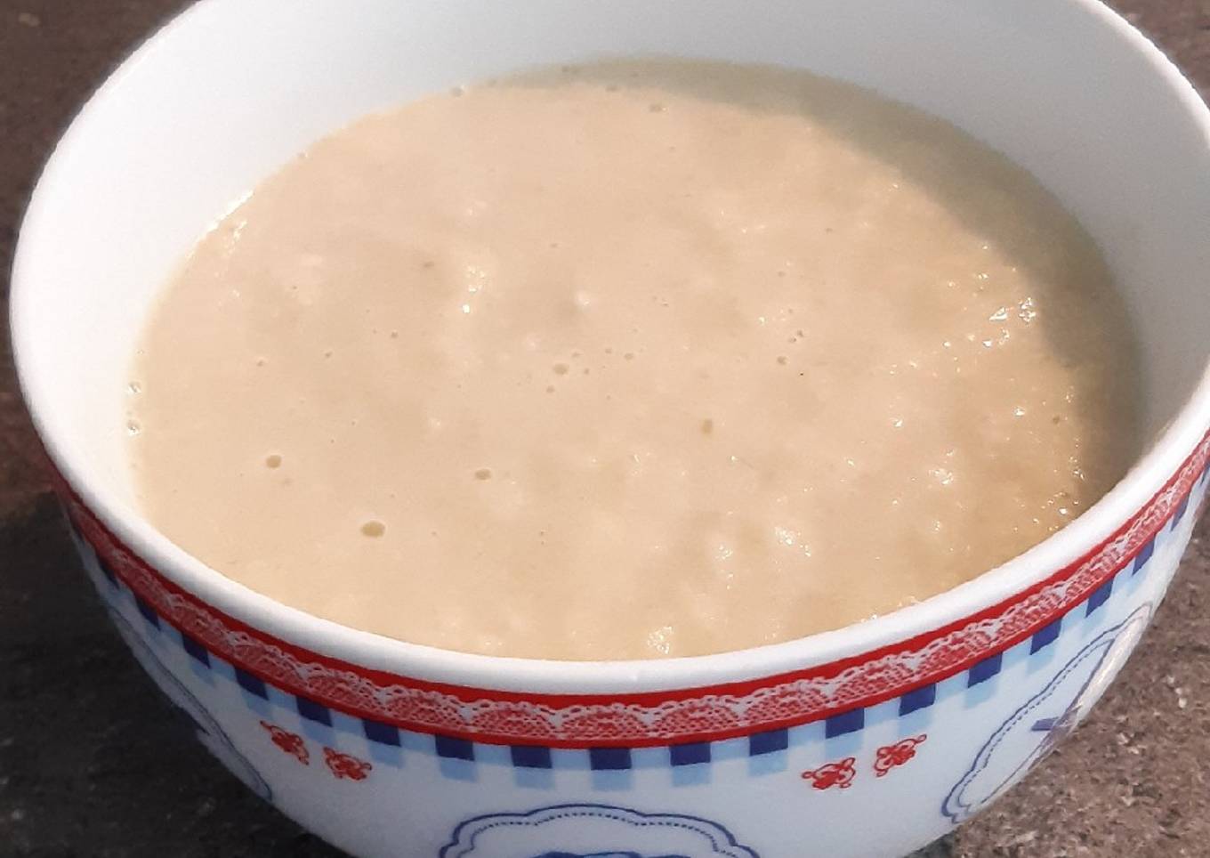 Crema de champiñones y puerros