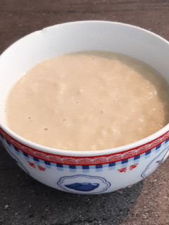 Una foto de Crema de champiñones y puerros