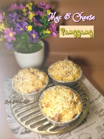 Easy Steps Prepare Recipes Mac &amp; Cheese Panggang the Delicious Tasty.