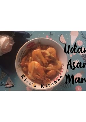 Foto resep Udang Asam Manis
