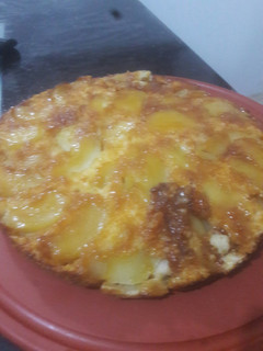Una foto de Torta de manzana invertida! Súper fácil!