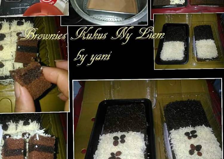 Brownies Kukus Ny Liem Lembut dan Manisnya Pas.