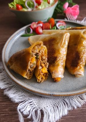 Une photo de Samoussa Vegan !