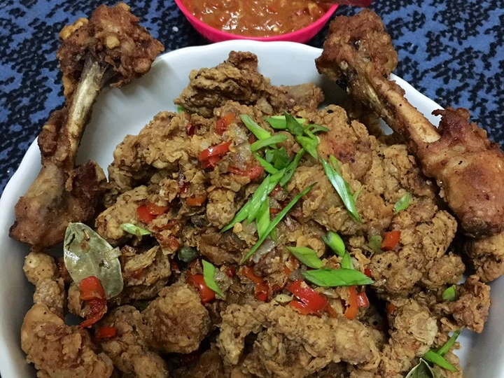 Langkah Gampang Membuat Resep Ayam Crispy Mini (krispi) yang Menggugah Selera Anti Ribet, Menggugah Selera