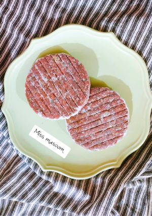 عکسی از دستور برگر خانگی