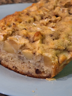 Una foto de Budín de manzana para bebés, sin azúcar (opción con azúcar)