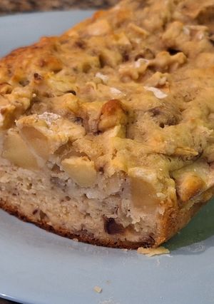 Una foto de Budín de manzana para bebés, sin azúcar (opción con azúcar)