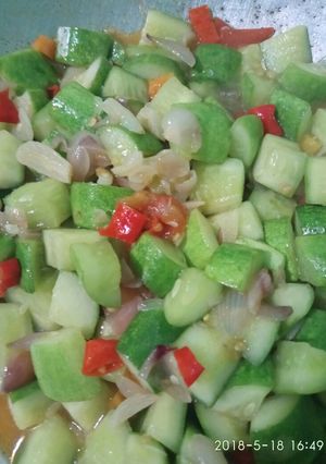 Foto resep 3T: Tumis Timun Tercepat😂
