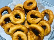 Una foto de donas sin huevo