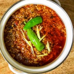 A picture of Qeema Karahi.