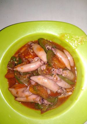 Foto resep Tumis cumi pedas