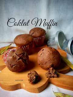 Foto resep Coklat Muffin (eggless)