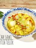 Cah Sawi Putih Telur