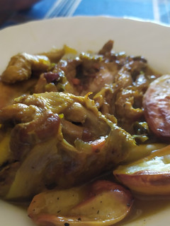 Una foto de Pollo al Chilindrón casero