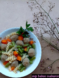 Foto resep Sup Bakso Makaroni