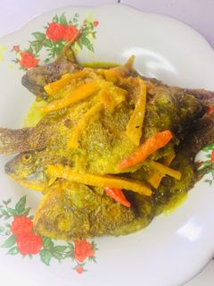 Foto resep Ikan mujair masak acar