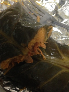 Una foto de Tamales de acelga