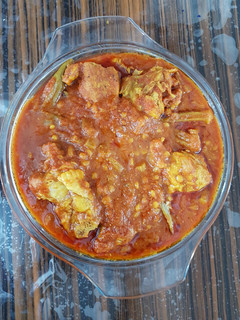 عکسی از دستور خورش بوقلمون و بامیه