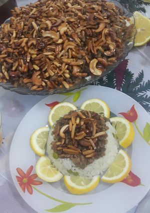 صورة لوصفة رز بزيلا😍