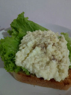 Foto resep No Mayo Egg Salad Sandwich