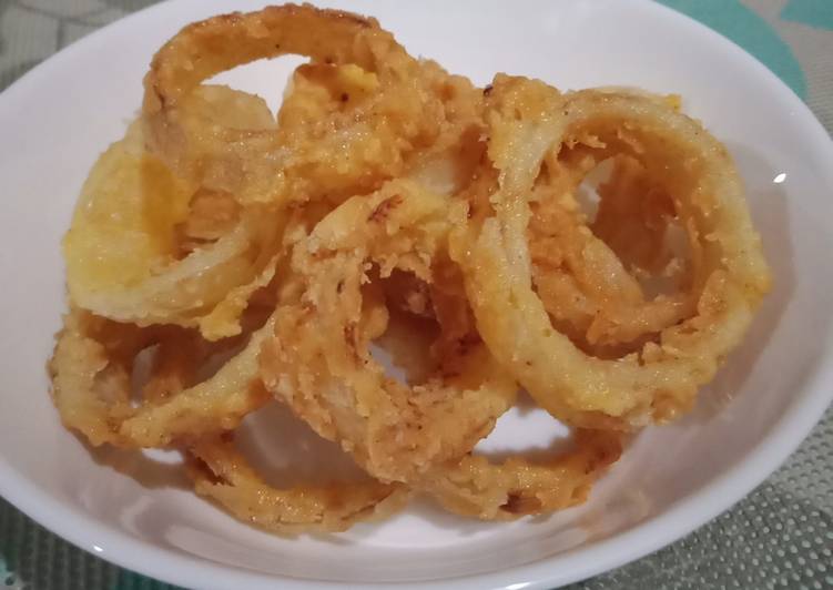 Kiat-kiat memasak Onion ring mantap