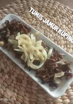 Foto resep 5✓ Tumis JAMUR KUPING