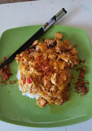 Foto resep Oyakodon (親子丼)
