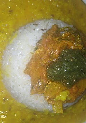 A picture of Hing jeera tadka dal.