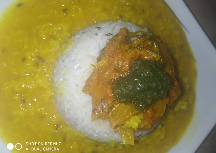 Hing jeera tadka dal