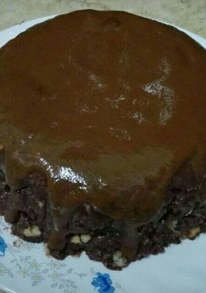 صورة لوصفة ليزي كيك بصوص الكراميل